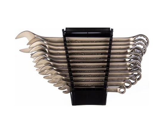 Набор комбинированных ключей ЕВРО 12 шт на холдере ДТ/10 Дело Техники 511121 – изображение 2