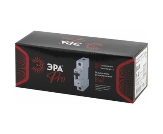 Автоматический выключатель ЭРА NO-901-56 ВА47-63 1P 10А кривая B Б0031828 – изображение 2