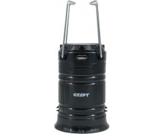 Кемпинговый аккумуляторный фонарь на солнечной батарее СТАРТ LCE 501-B1 Black – изображение 3