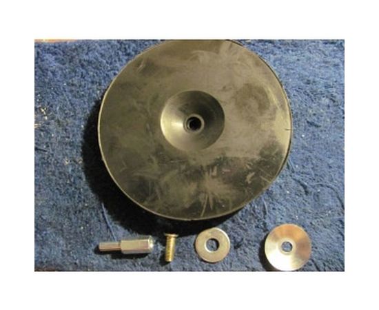 Насадка резиновая с прижимной шайбой под шлифовальные круги (125 мм; 8 мм) для дрелей Тевтон 3579-125 – изображение 3