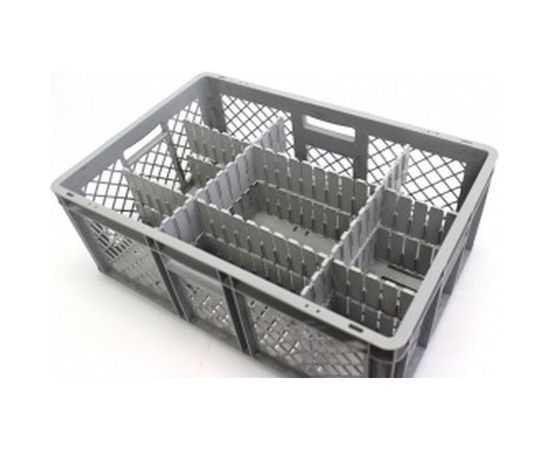 Разделитель 600 на 85 серый Пластик Система DPS 4591 – изображение 3