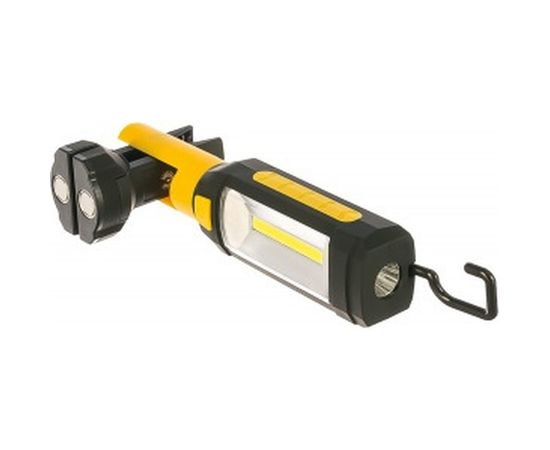 Рабочий фонарь ЭРА Практик 6Вт COB+3Вт, 3xAAA, магнит, крючок, прищепка Б0027823 – изображение 3