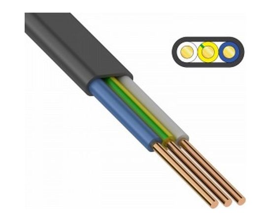 Кабель ВВГ-Пнг(А) 3x2.5 ГОСТ ККЗ 01-8212-3 – изображение 3