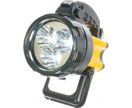 Фонарь-прожектор ЭРА PA-604 Альфа 3x1Вт LED SMD, литий 3Ач, сигнал.св., ЗУ 220V+12V Б0031035 – изображение 4