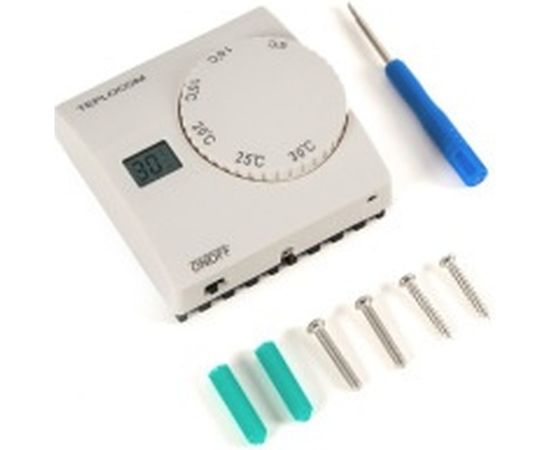 Проводной комнатный термостат TEPLOCOM Бастион TS-2AA/8A 911 – изображение 5