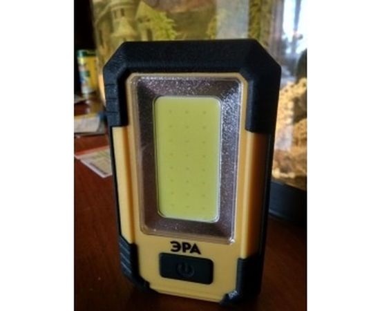 Рабочий фонарь ЭРА RA-801 Практик 15Вт COB, powerbank 6Ач, магнит, крючок, 3 режима Б0027824 – изображение 6