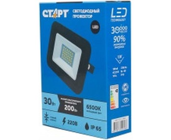 Светодиодный прожектор СТАРТ LED_FL30W65 SP – изображение 6