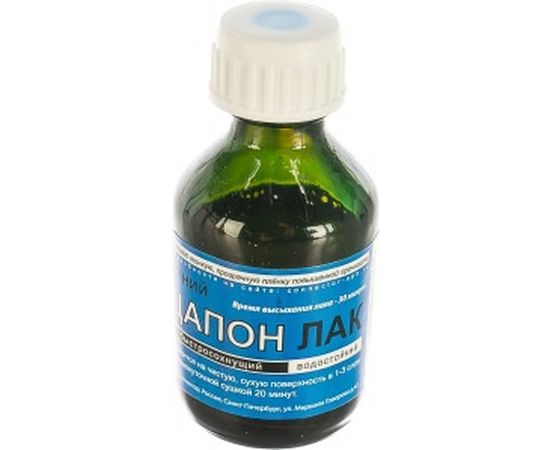 Цапон лак (синий) 30 г Connector TSAP-BL-30 