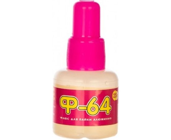 Флюс для пайки алюминия Ф-64 25 мл Connector F64-25 