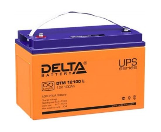 Батарея аккумуляторная Delta DTM 12100 L 