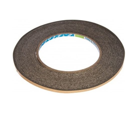 Бумажная двусторонняя лента FOLSEN 4 мм x 50м, Tissue чёрная 0333850404 