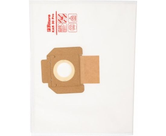 Мешки для пылесоса Karcher, Aeg, Dewalt, Flex, Hilti, Milwaukee, Nilfisk, Protool, Ryobi, Sparky, Stihl, Thomas, Tmb, Корвет трехслойные синтетические Filtero KAR 30 Pro 35л 5шт 05643 