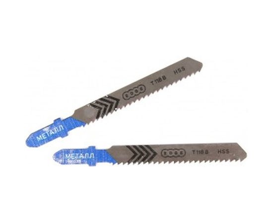 Пилка для лобзика по металлу T118B (2 шт.) EDGE by PATRIOT 814010002 