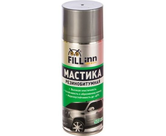 Мастика резино-битумная (аэрозоль, 520 мл) FILL INN FL019 
