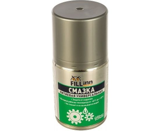 Смазка литиевая, 140 мл, аэрозоль FL118 Fill Inn 71118 