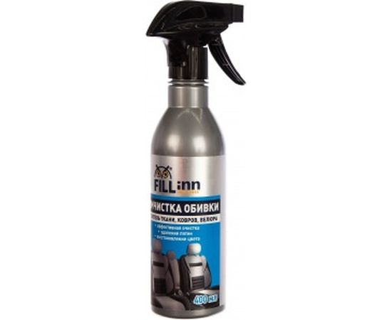 Очиститель ткани, ковров, велюра (химчистка салона) 400 мл FILL INN FL054 