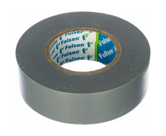 Изоляционная лента Folsen 19ммx20м серая 012506 
