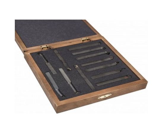 Набор резцов c твердосплавными напайками (12 шт; 10х10 мм; Т5К10) MetalMaster 17667 