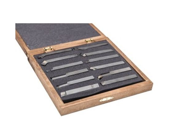 Набор резцов c твердосплавными напайками (12 шт; 12х12 мм; Т5К10) MetalMaster 17669 