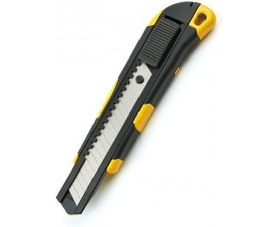 Строительный нож DEKOR 18 мм алюминиевый корпус 1227 