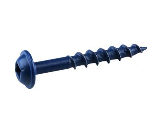 Шурупы Kreg с крупным шагом Blue Kote 1-1/4" 32 мм 100 шт. SML-C125B-100-INT – изображение 2
