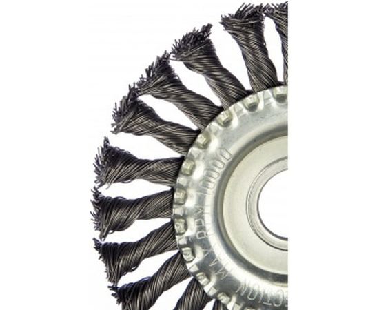 Щетка круглая витая (125х22.2 мм)&nbsp;EDGE by PATRIOT 813010011 – изображение 2