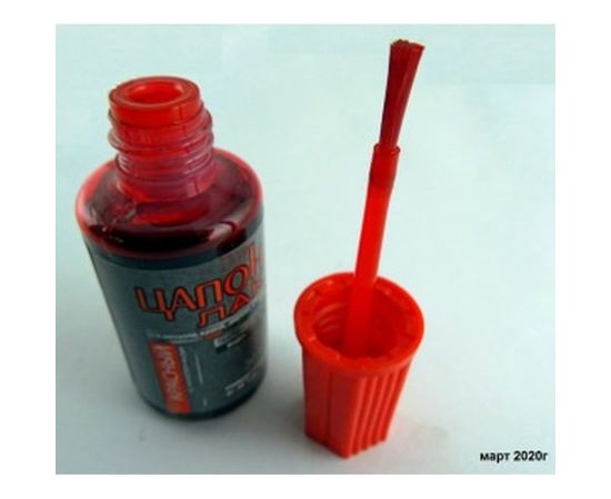 Цапон лак с кисточкой (красный) 20 мл Connector TSAP-RD-KIS20 – изображение 3