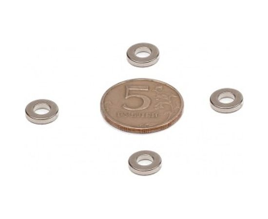 Неодимовый магнит - кольцо 10x5x2мм Forceberg 9-1252068-020 – изображение 4