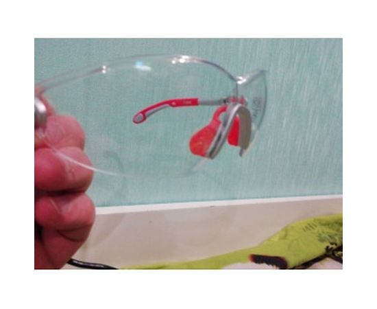 Открытые защитные очки Delta Plus VULCANO2 с прозрачной линзой VULC2ORIN – изображение 6