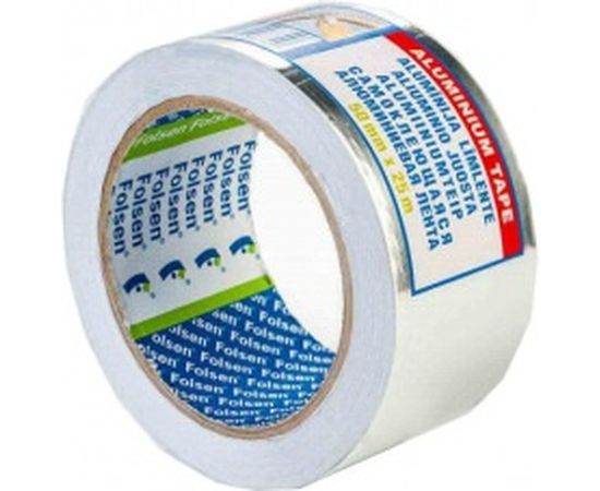Алюминиевая лента Folsen 50мм x 25м 63мкм 074252 