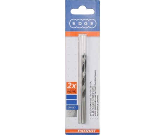 Сверло по дереву спиральное W-образная заточка 5 мм EDGE by PATRIOT 815010072 