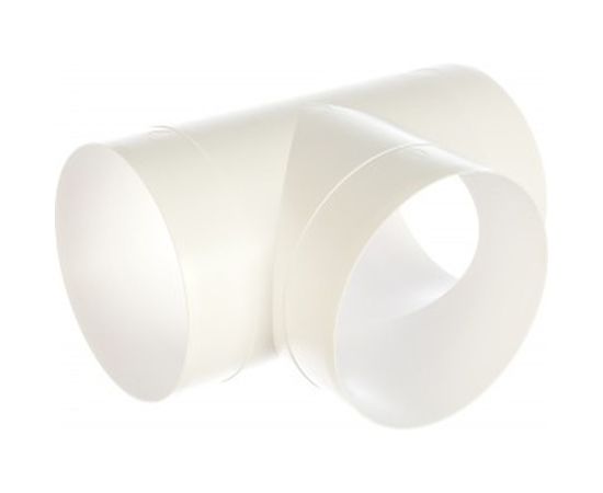 Тройник Т-образный пластик 125 мм ERA 12,5ТП 