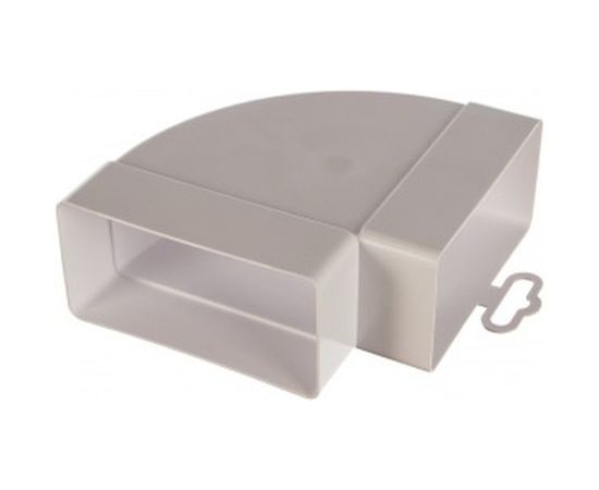 Колено горизонтальное пластик 90, 55х110 мм ERA 511КГП 