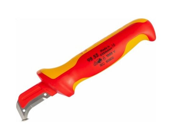 Нож для снятия изоляции с пяткой KNIPEX KN-9855 