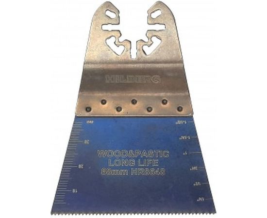 Полотно пильное погружное по древесине и пластику (68x40 мм; 18TPI; Bi-M) Hilberg HR8648 