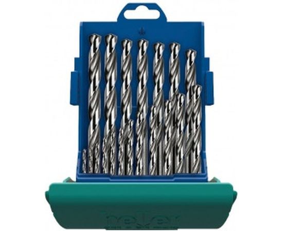 Набор свёрл по металлу HSS-G, 19 шт. Heller 21961 
