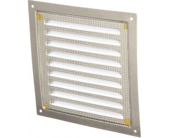 Решетка вентиляционная стальная оцинкованная 150х150 мм ERA 1515МЦ 86-857 