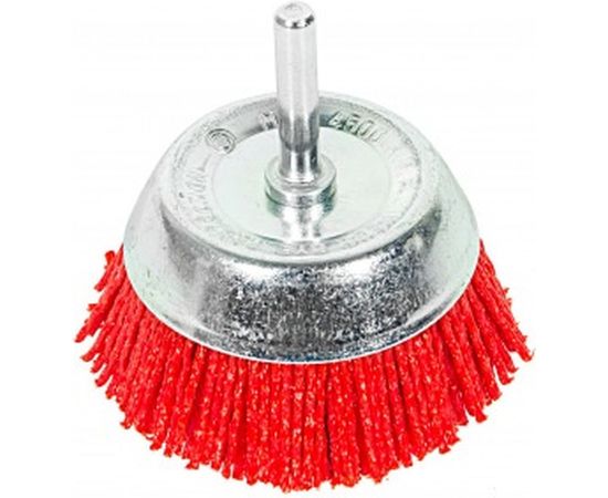 Щетка-крацовка чашечная (75 мм, полимерная проволока) GROSSMEISTER 021078001 