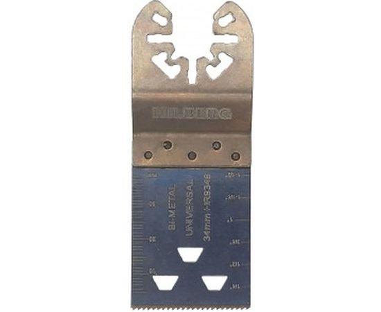 Полотно пильное погружное универсальное (34x40 мм; 18TPI; Bi-M) Hilberg HR9348 