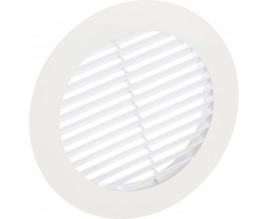 Решетка вентиляционная с фланцем (150 мм, цвет белый) ERA 15РК 233-011 