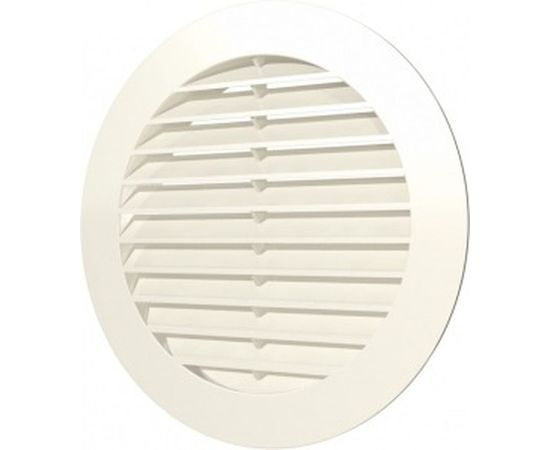 Решетка наружная вентиляционная с фланцем (150 мм, цвет слоновая кость) ERA 12РКН 88-303 