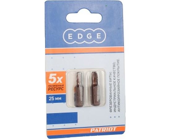 Бита (2 шт; T27; 25 мм) EDGE by PATRIOT 818010021 