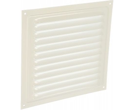 Решетка вентиляционная стальная с сеткой (200x200 мм; белая) ERA 2020МЭ 233-004 