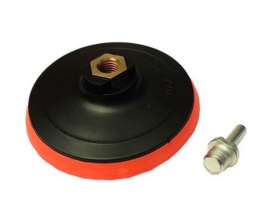 Насадка для дрели и УШМ под липучку, 125 мм Hardax 32-4-125 