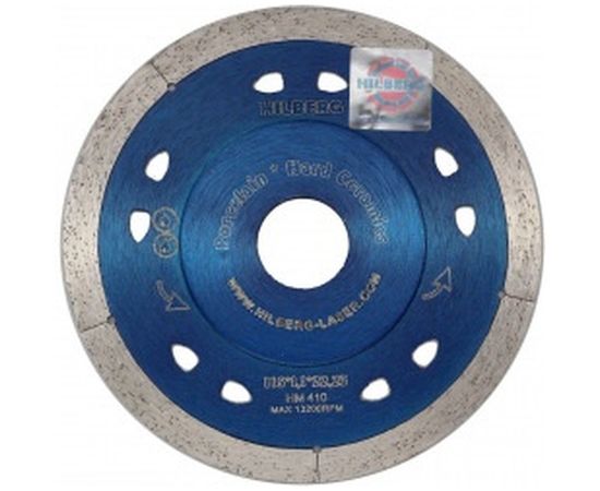 Диск алмазный отрезной Extra Thin (115х22.23 мм) Hilberg HM410 