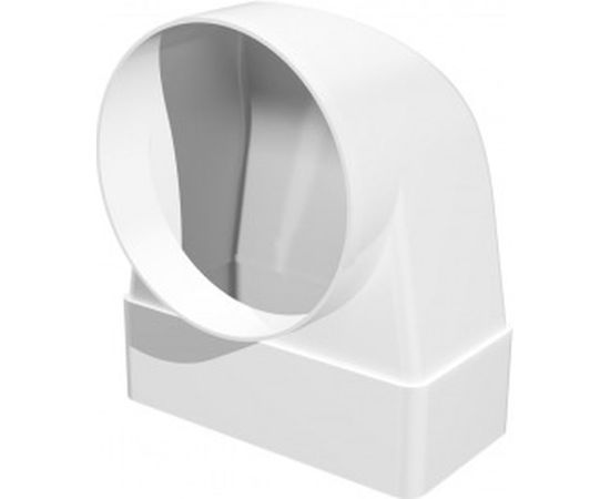 Соединитель угловой плоского воздуховода с круглым 60х204/D100 ERA 620СК10КП 