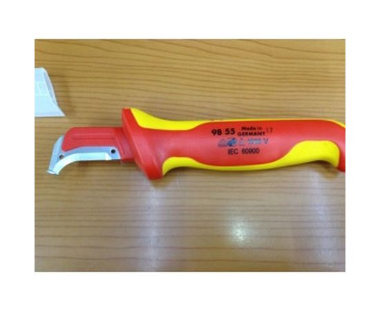 Нож для снятия изоляции с пяткой KNIPEX KN-9855 – изображение 12