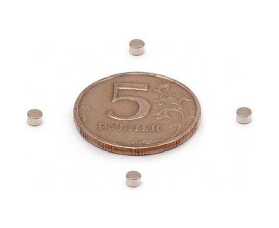 Неодимовый магнит - диск 3х2мм, 240шт, Forceberg 9-1212008-240 – изображение 2