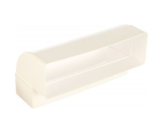 Колено вертикальное пластик 90, 60х204 мм ERA 620КВП – изображение 2