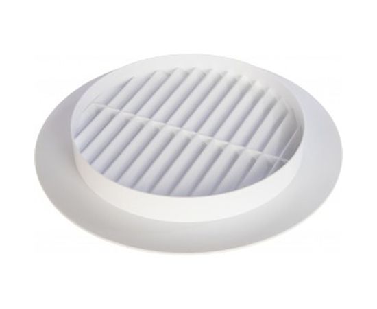 Решетка вентиляционная с фланцем (150 мм, цвет белый) ERA 15РК 233-011 – изображение 2